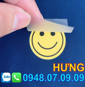 ⚜️⚜️⚜️ Nhãn ép nhiệt HƯNG THANH ⚜️⚜️⚜️